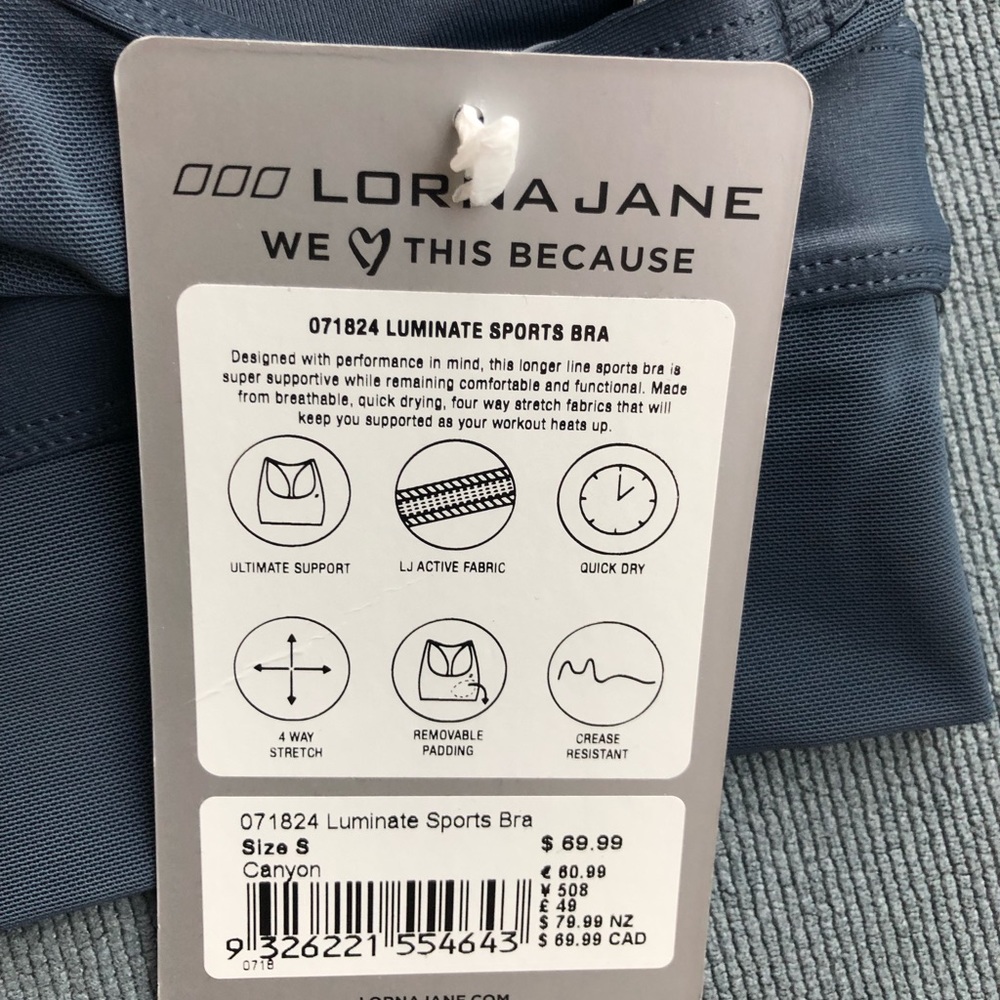NWT Lorna Jane Luminate Sports Bra - Picture 7 of 8